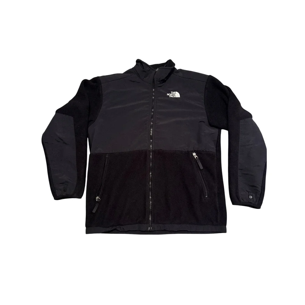 The North Face Black Fleece Jacket‎ Boys XL Boys Regular Fit Full Zip